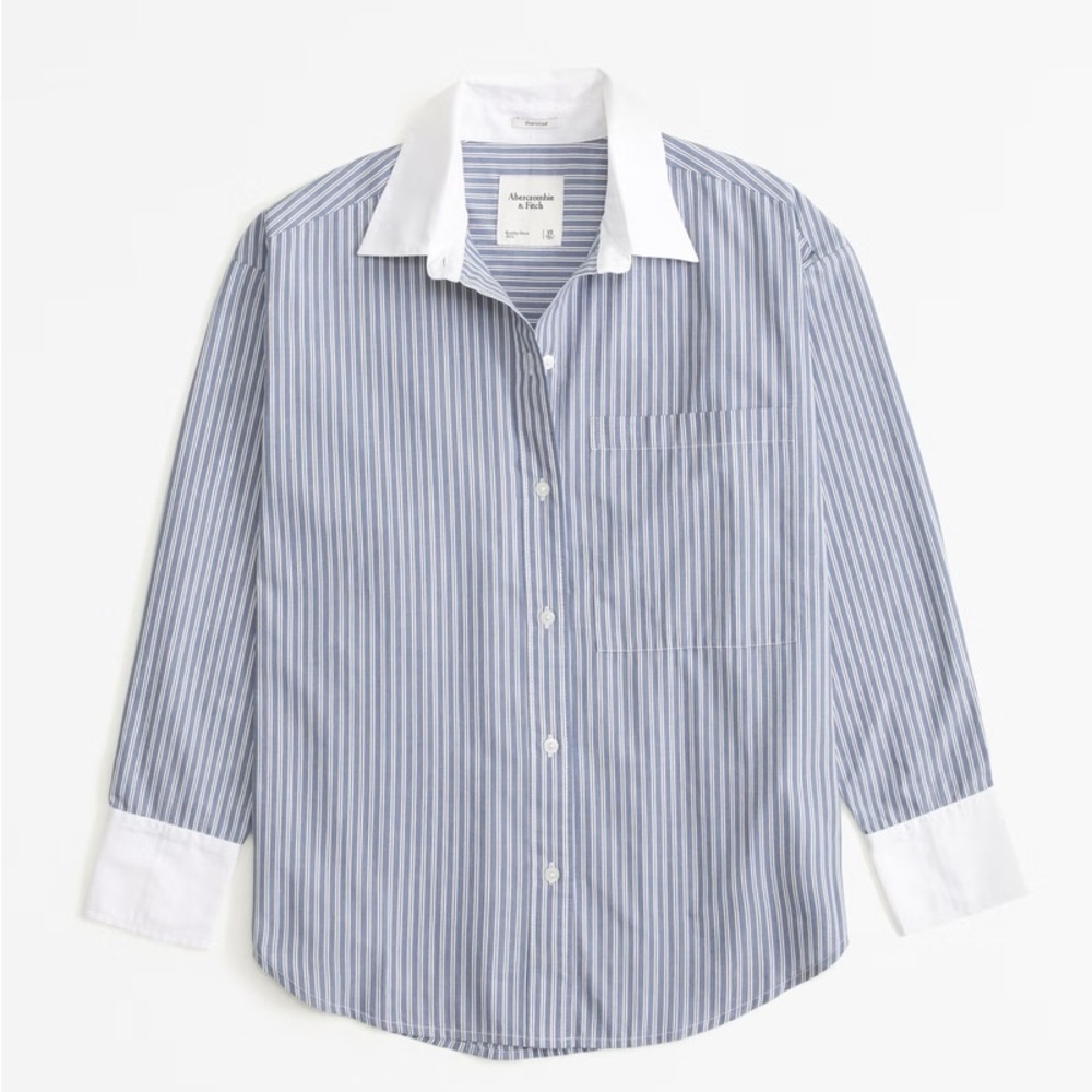 Abercrombie Oversized Poplin Shirt